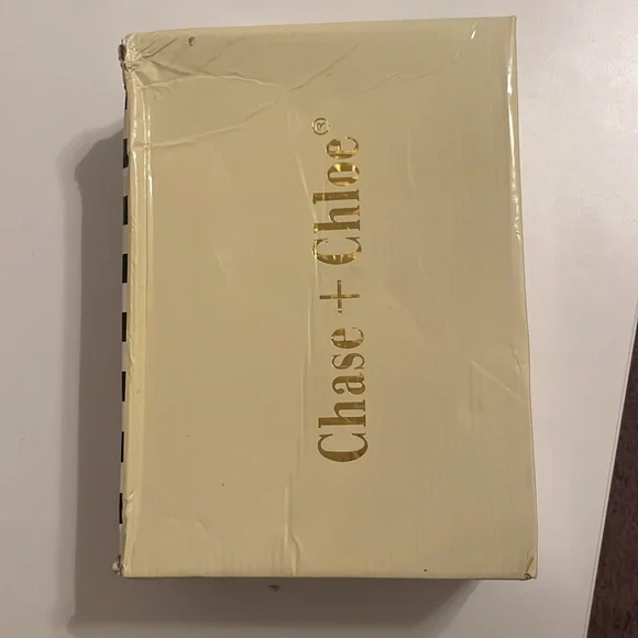 Chase + Chloe Tan and White T-Strap Heels - Picture 7 of 16